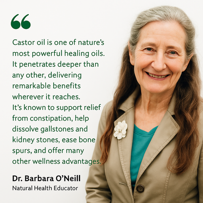 Claremont® 100% Organic Castor Oil Roll-On