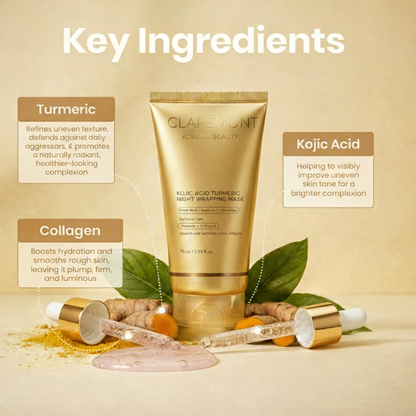 Kojic Acid Turmeric Wrapping Mask