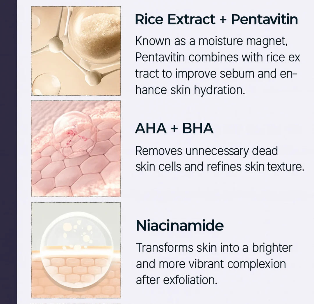 Pure Glow Rice Peel Duo