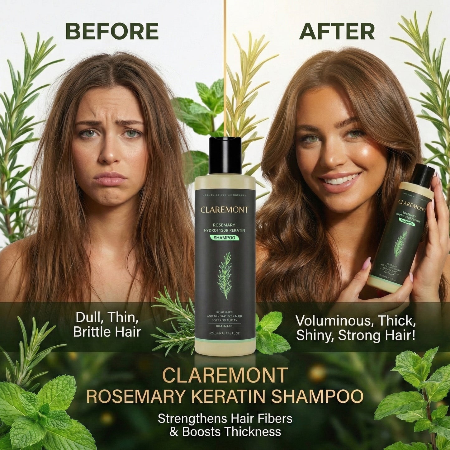 Organic Rosemary Hair Growth Shampoo