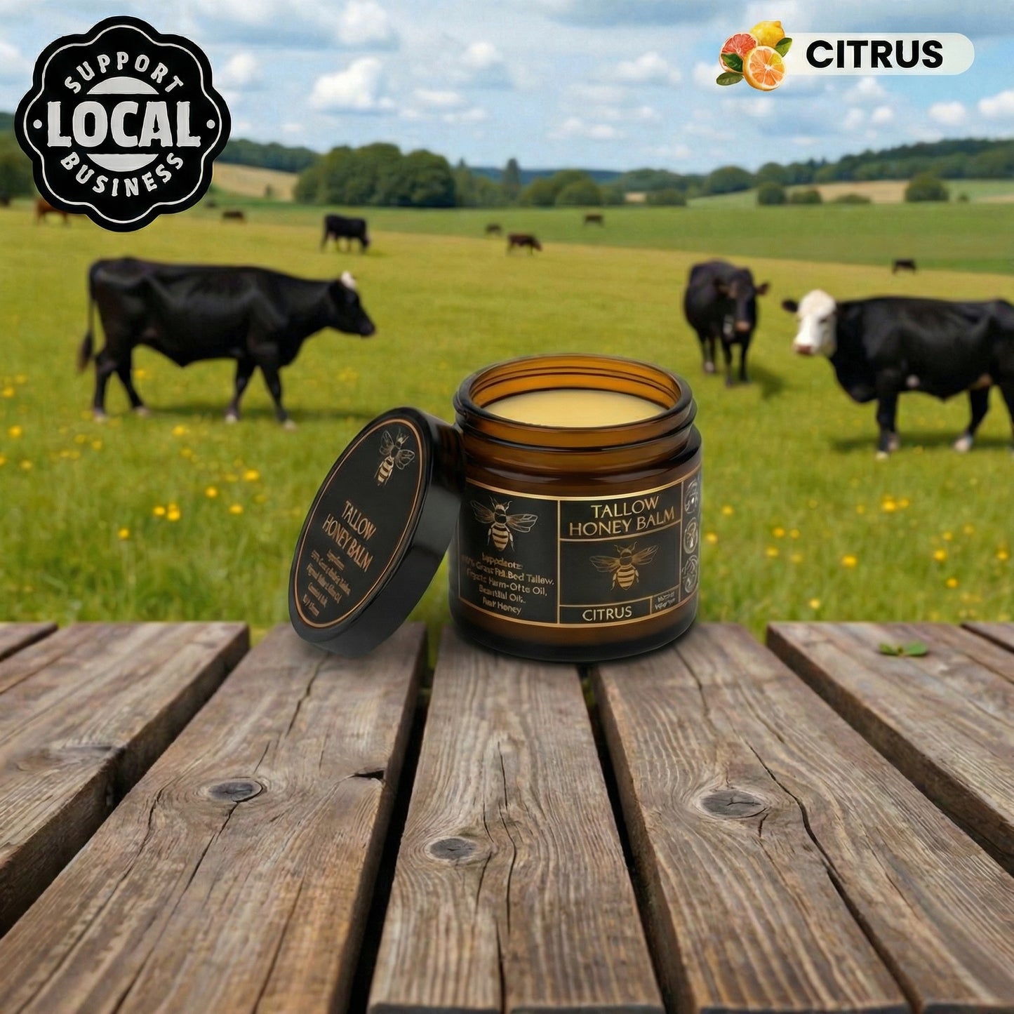 Pure Grass Fed Tallow Balm