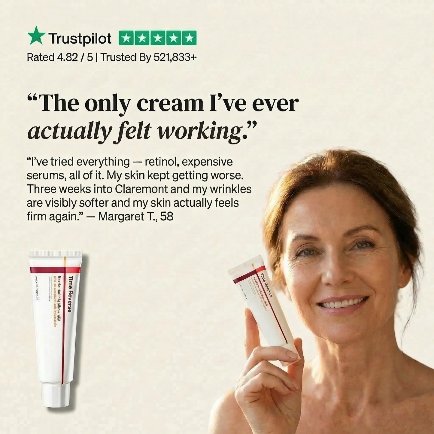 Claremont Korean Time Reverse Cream